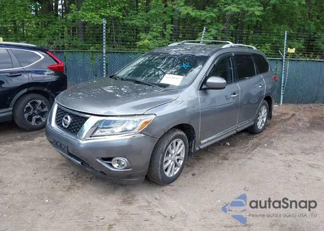 2015 Nissan Pathfinder Sl from USA, damaged, VIN 5N1AR2MM4FC648673